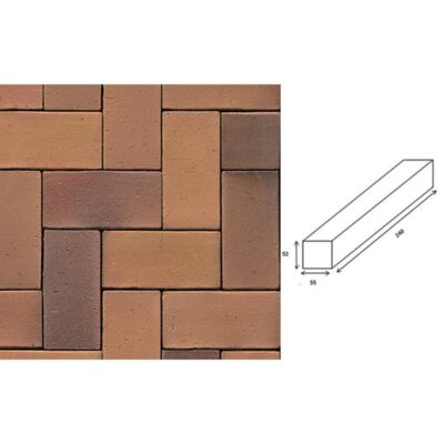 Плитка тротуарная готика granite ferro, калипсо, покостовский 200х200х60 26
