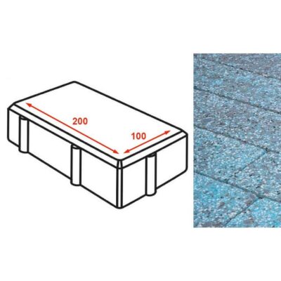 Плитка тротуарная выбор квадрум (квадрат) б. 3. К. 8 гранит + серый с черным 100х100 6