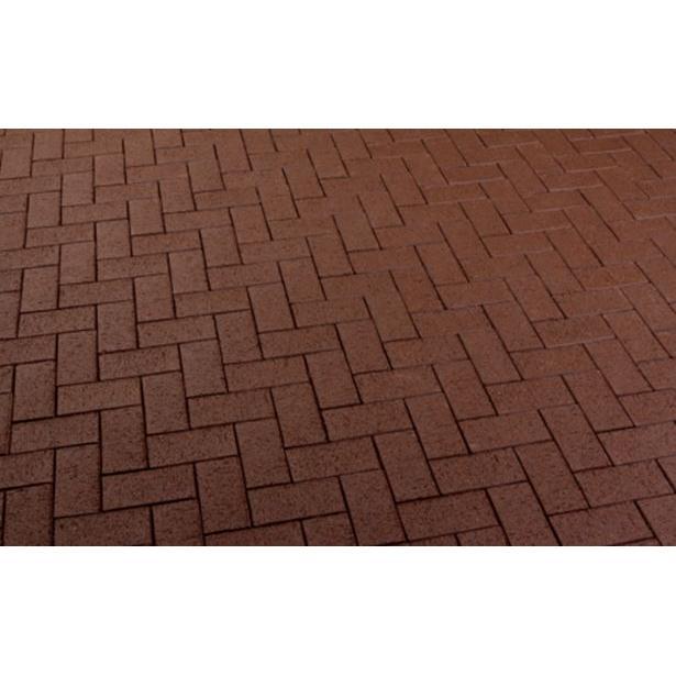 Тротуарная плитка клинкерная брусчатка feldhaus klinker p402df 240х118 89