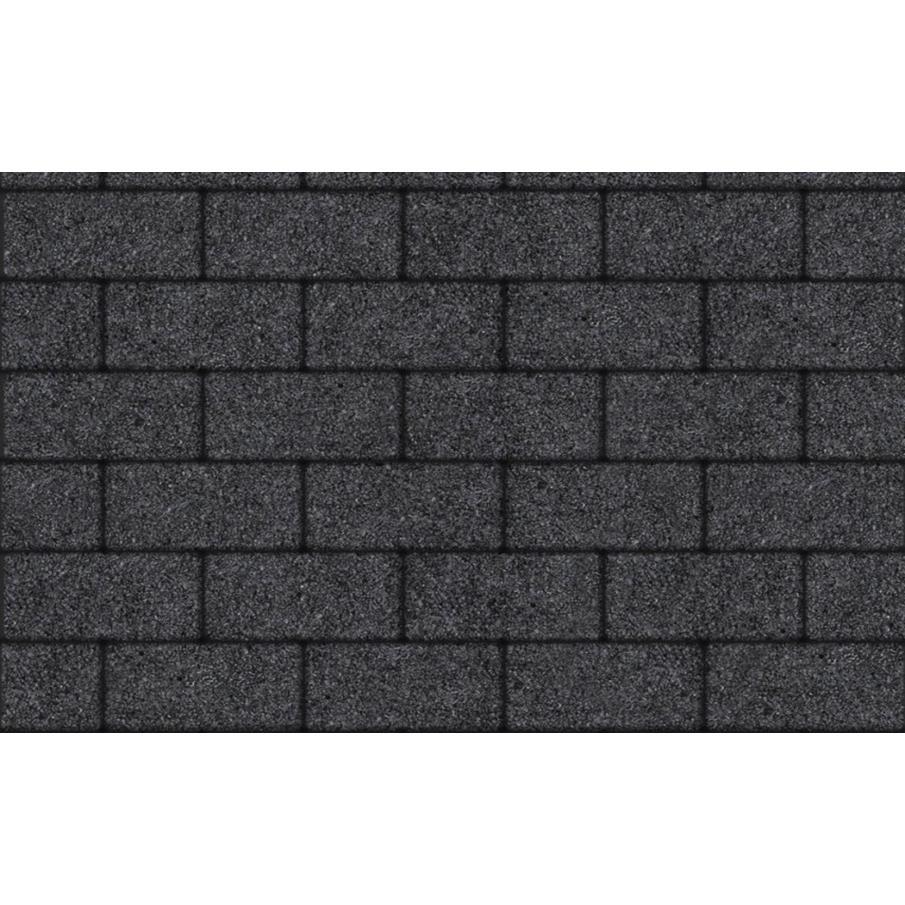 Плитка тротуарная выбор прямоугольник (ла-линия) а. 2. П. 4 стоунмикс черный 100х200х40 20