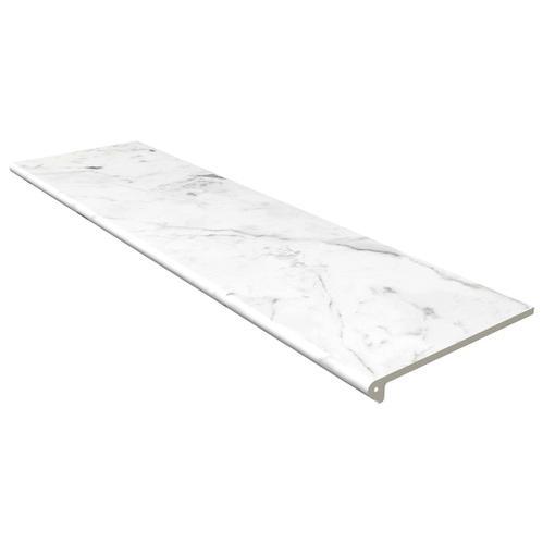 Gres de aragon ступень фронтальная marble rout. Carrara blanco 31,5х119,7 14