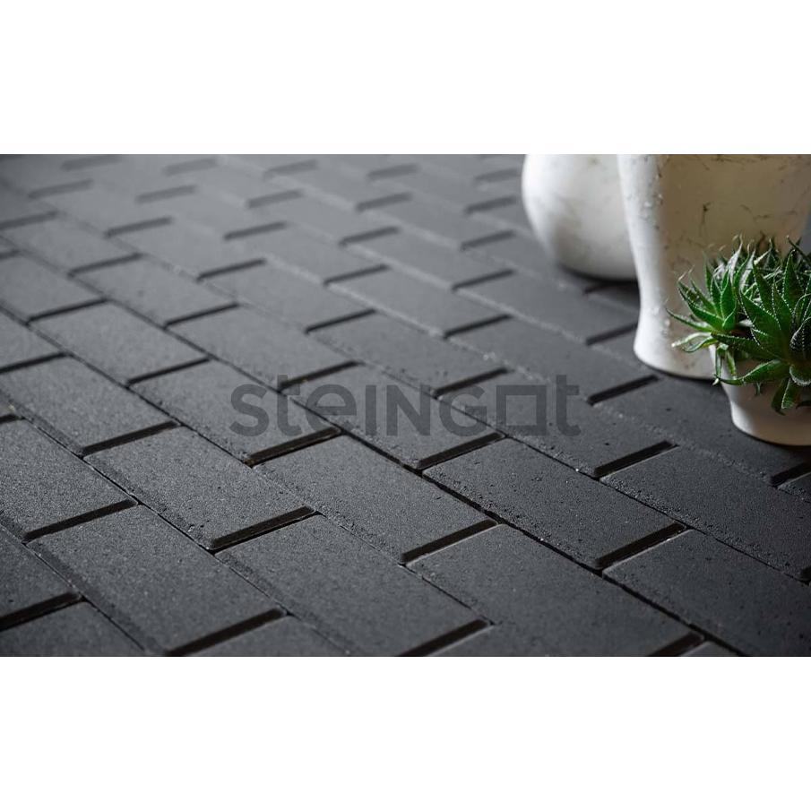 Плитка тротуарная steingot моно, квадрат, серый, 200х200х60 29