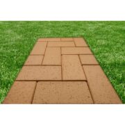 Плитка тротуарная готика granite ferro, квадрат, исетский 100х100х80 47