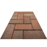 Плита тротуарная готика granite finerro, квадрат, сансет 200х200х80 63