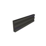 Клинкерная плитка для вентилируемого фасада paradyz semir grafit 6,6x24,5х14 14