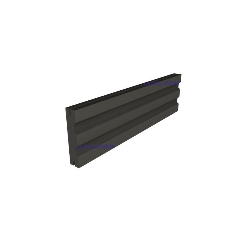 Клинкерная плитка для вентилируемого фасада paradyz semir grafit 6,6x24,5х14 2