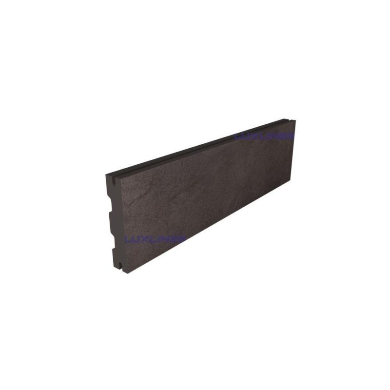 Клинкерная плитка для вентилируемого фасада paradyz taurus gris 6,6x24,5х14 1