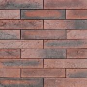 Клинкерная плитка для вентилируемого фасада paradyz semir brown 6,6x24,5х14 68