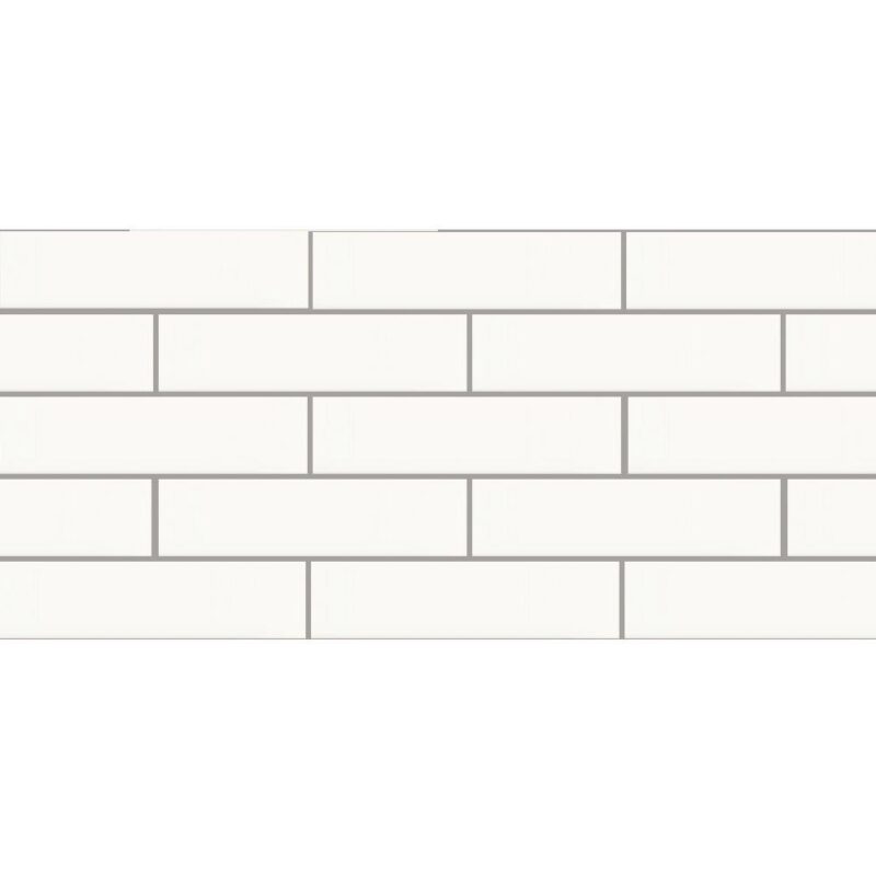 Paradyz scandiano bianco flat плитка фасадная структурная 6,6x24,5 1